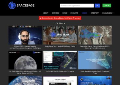 SpaceBase YouTube Integration